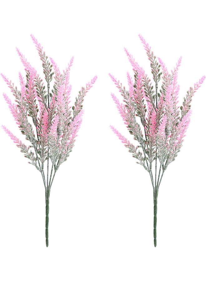 Generic 2-Piece Artificial Lavender Flower Pink  - Image 1