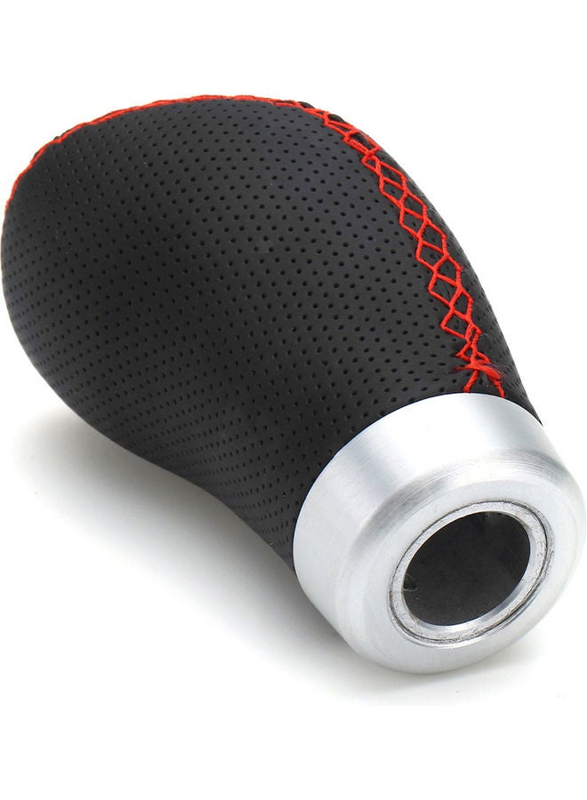 5 6 Speed PU Leather Manual Car  Gear  Handle Stick - Image 2