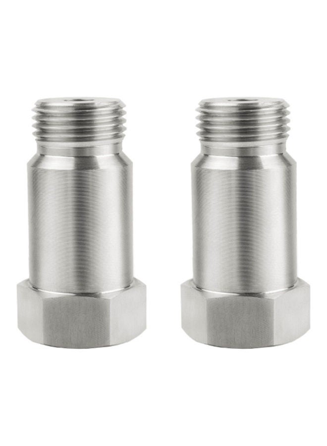 2-Piece Oxygen Sensor Extender Adapters Extension Spacer