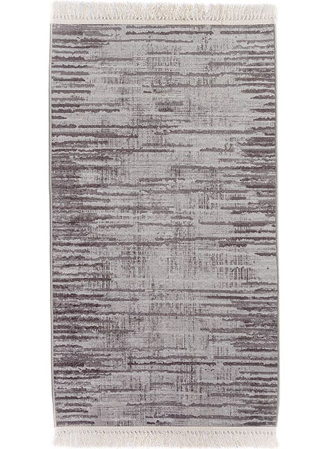 Rectangular Soft Touch Carpet Grey 180x120cm
