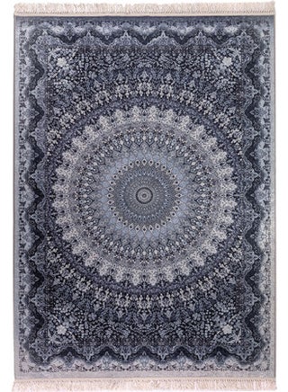 Rectangular Soft Touch Carpet Grey/Blue 60x40cm - v1628719202/N49859499A_1