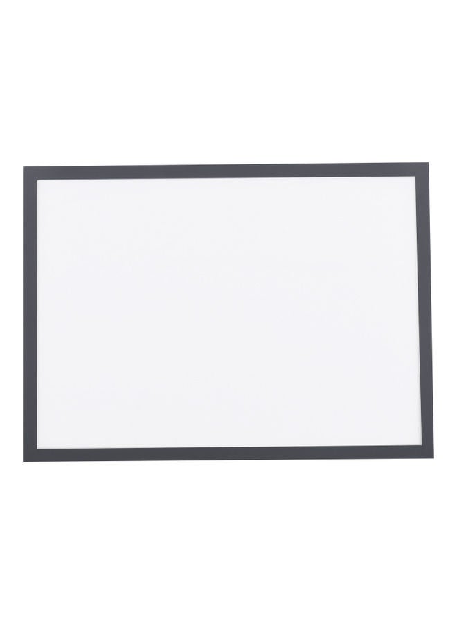 Generic Magnetic PVC Document Display Frame for A4 Size Letter Paper Grey/Transparent 