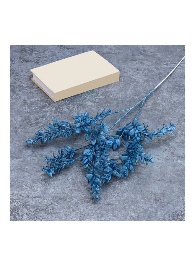 Generic 3 Head Artificial Flower Blue  - Image 2