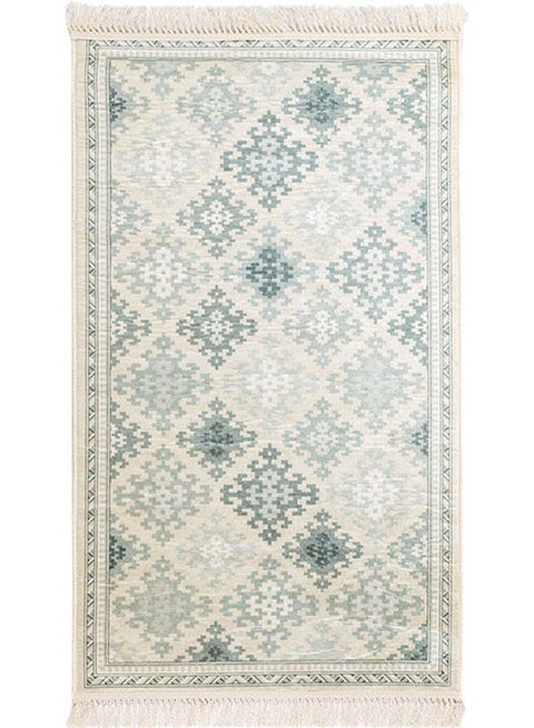Rectangular Soft Touch Carpet Multicolour 150x80cm