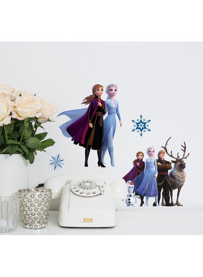 RoomMates Disney Frozen II Single Sheet Easy Peel and Stick Wall Decal Multicolour  - Image 2