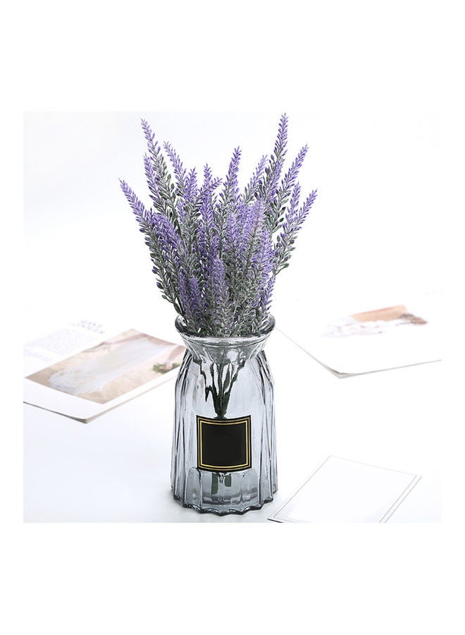 Generic 2-Piece Artificial Lavender Flower Purple  - Image 2