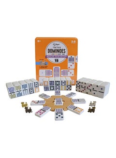 Regal Games 136 Tile Dominoes Game Set  - Image 1