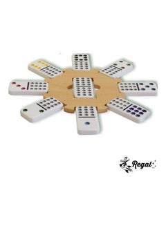 Regal Games 136 Tile Dominoes Game Set  - Image 2