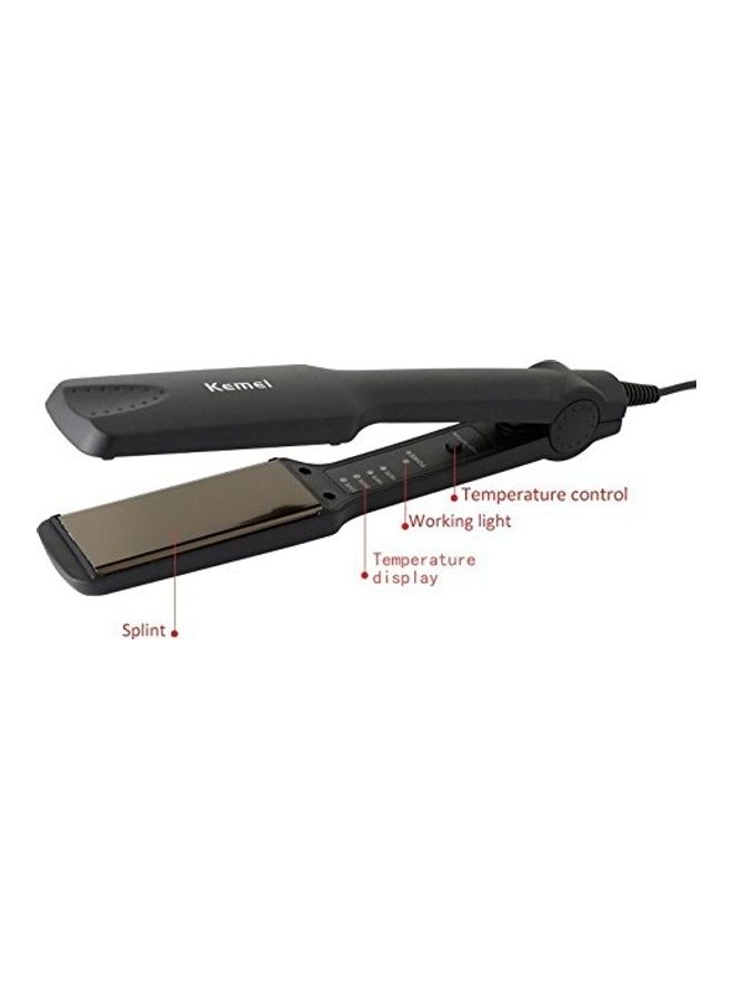 Kemei Hair Straightener Black  - Image 5