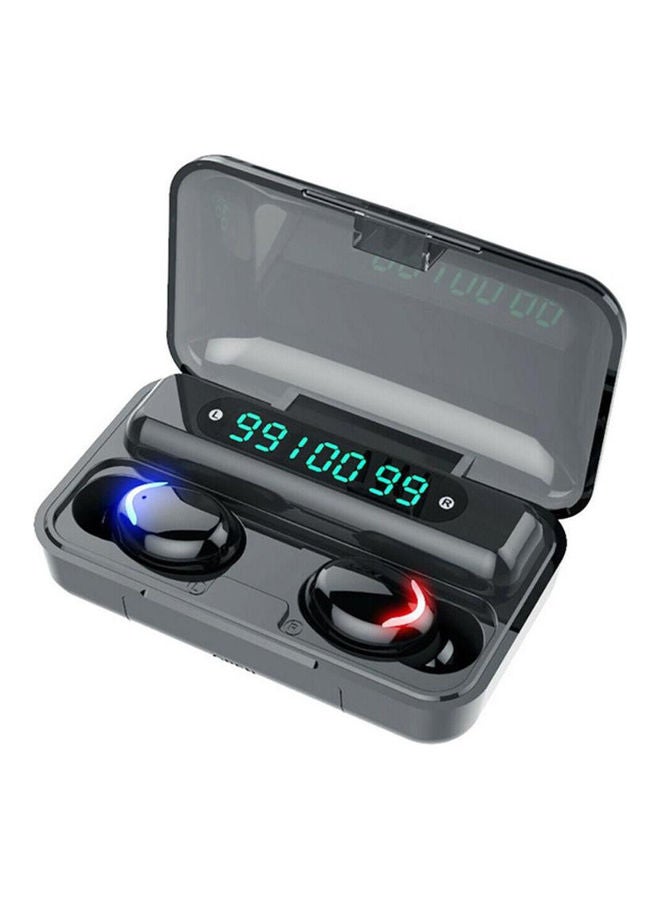 Waterproof Auto Pairing Noise Cancelling Wireless Headphone with Power-Bank Function Black - Image 1