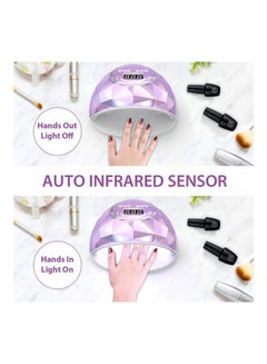 MissTiara Professional UV Light Nail Dryer Purple  - Image 4