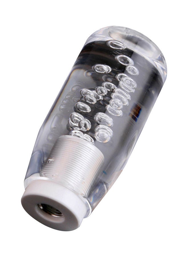 Generic LED Light RGB Shift Knob Stick Crystal Transparent Bubble Gear - Image 1