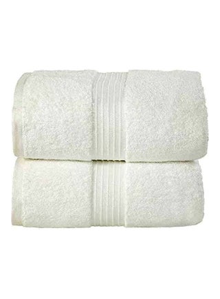 2-Piece Bath Towel Set White 70x140cm - v1628728583/N49855423A_1