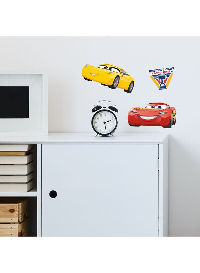 RoomMates Disney Cars Single Sheet Easy Peel and Stick Wall Decal Multicolour  - Image 2