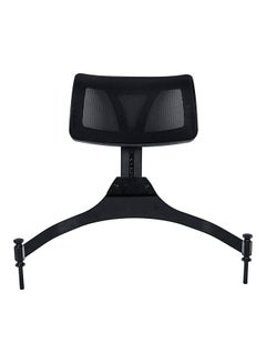 Generic Aluminum Foldable Makeup Chair With Adjustable Headrest Black  - Image 3