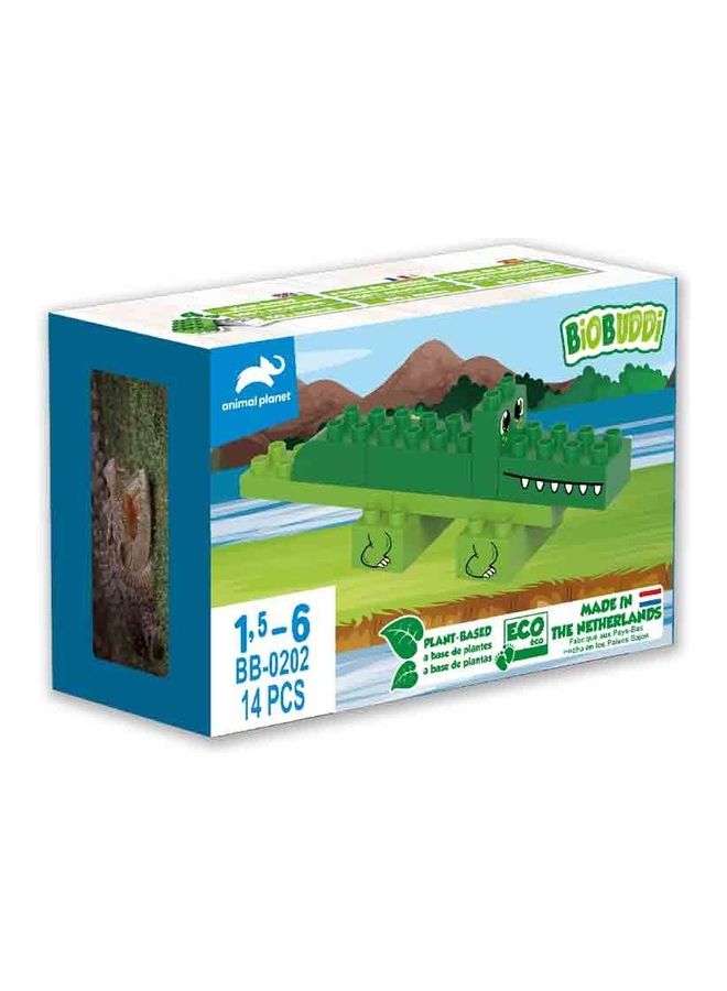BioBUDDi - BB-0202 14-Piece Crocodile Building Sets 14 6+ Years - Image 1