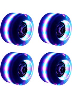 Generic 4-Piece Light-Emitting Wheels with 8 Bearing and 4 Cores 