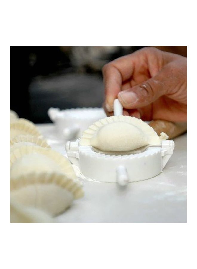 Urban Utility 3-Piece Dumpling Press Moulds White 5cm - Image 3