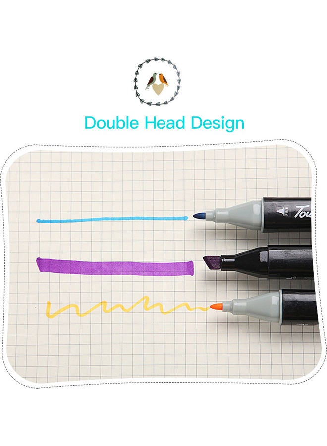 Generic 80 Colors Art Markers Set Multicolour  - Image 4