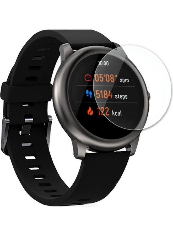 هايلو طقم أفلام واقية لساعة هايلو الذكية طراز LS05/LS05S من قطعتين شفاف - Image 2