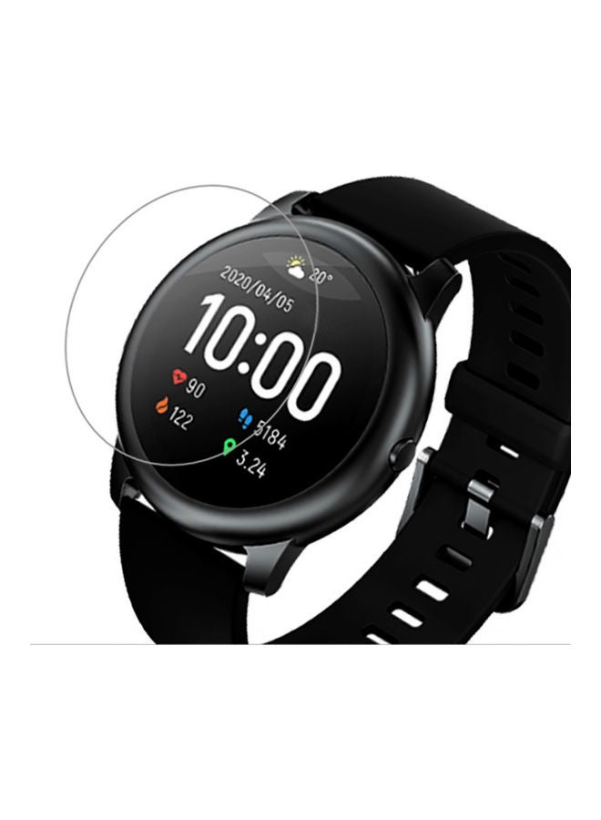 هايلو طقم أفلام واقية لساعة هايلو الذكية طراز LS05/LS05S من قطعتين شفاف - Image 5