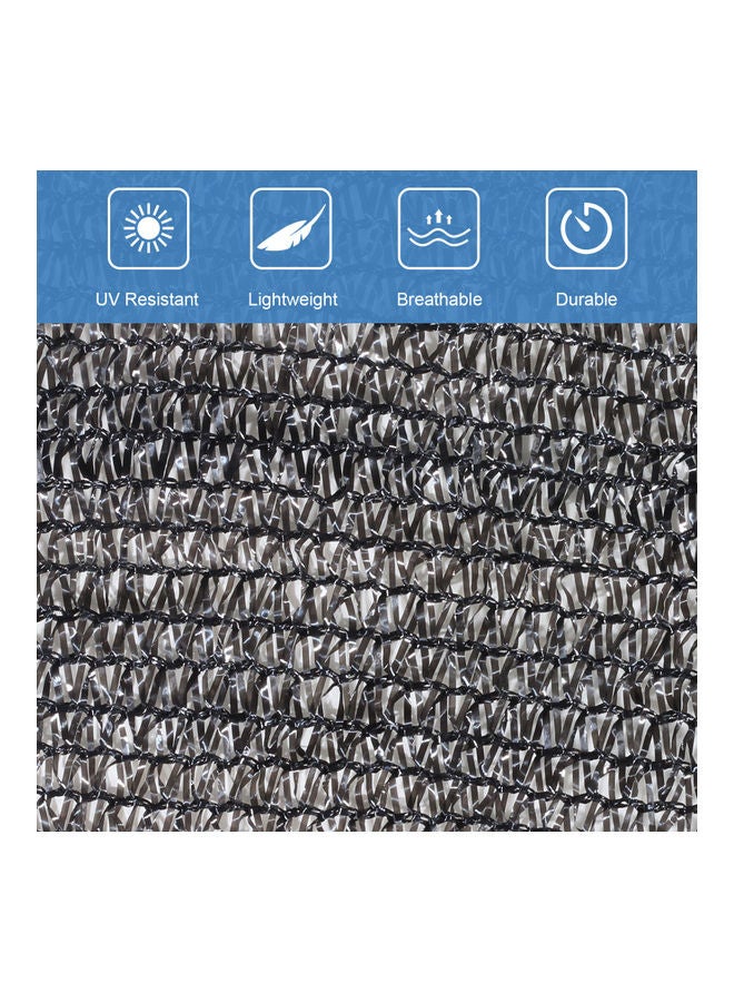 Generic Shade Cloth Cover For Yard Black - Image 4