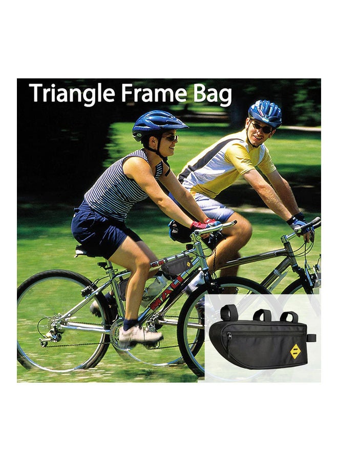 Generic Bike Triangle Frame Bag Bicycle Storage Bag Pack  - Image 2