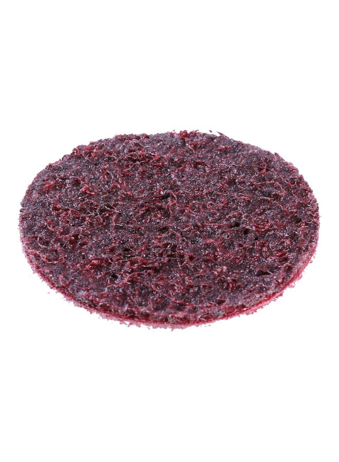 Generic 50-Piece Medium Roll Lock Sanding Grinding Discs Red/Black  - Image 3