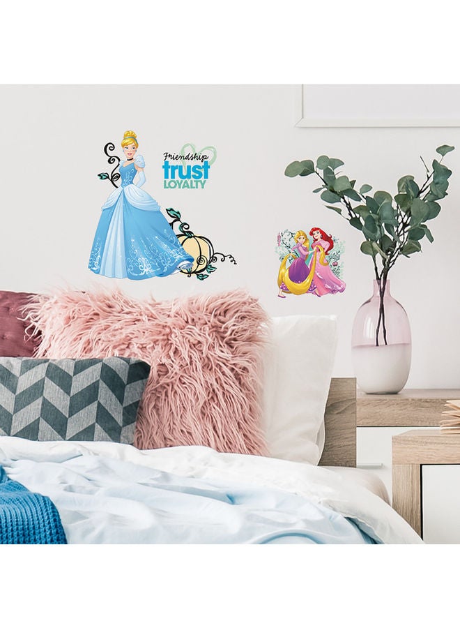 RoomMates Disney Princess Single Sheet Easy Peel and Stick Wall Decal Multicolour  - Image 2