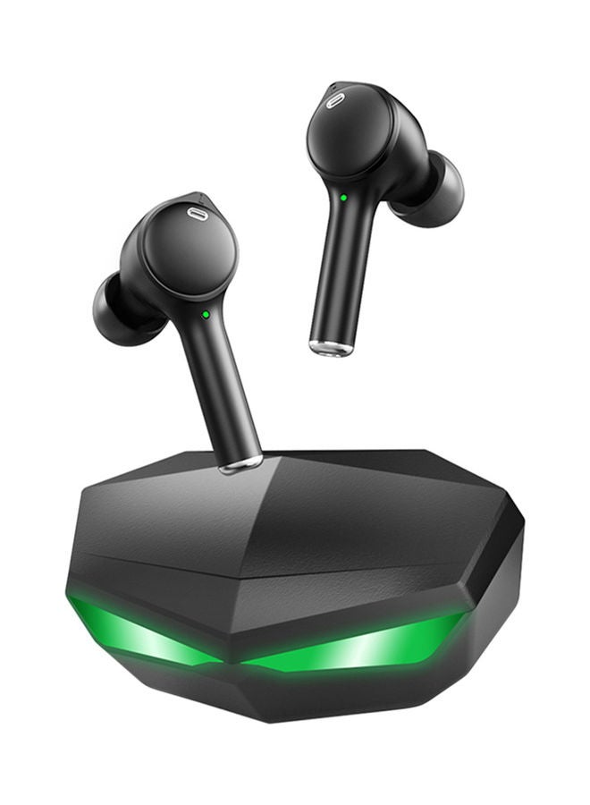 True Wireless Gaming In-Ear Bluetooth Earphone Black/Green - Image 1