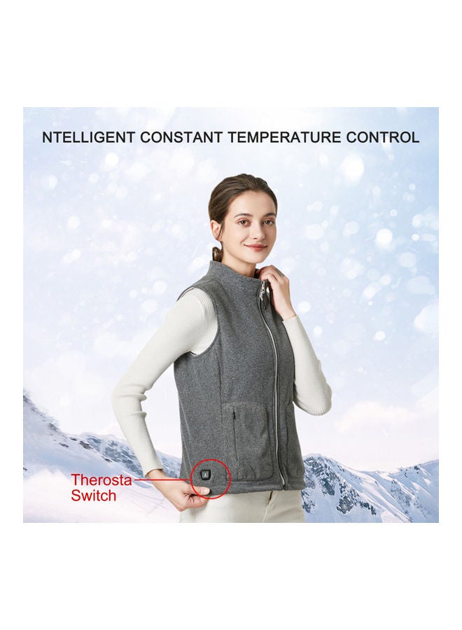 Generic Unisex Heated Vest USB Charging Electric Warm Jacket - Image 3