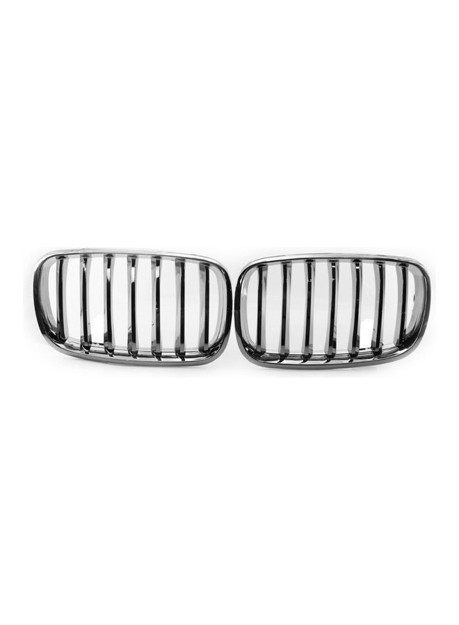 Generic 2-Piece Front Hood Grill Set - Image 1