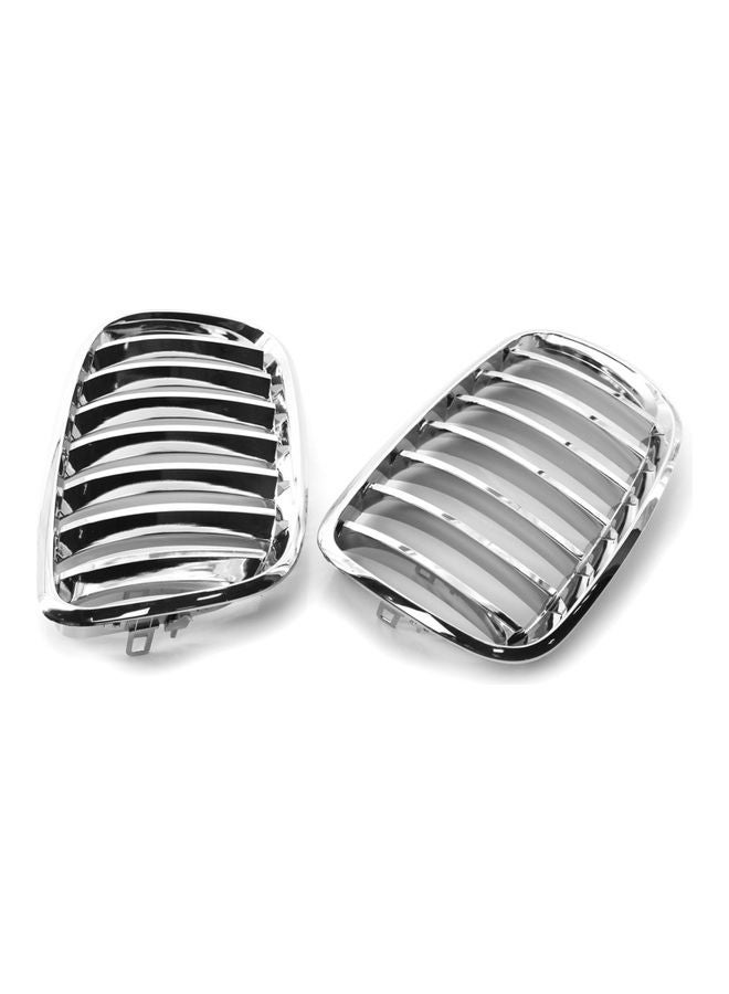 Generic 2-Piece Front Hood Grill Set - Image 3