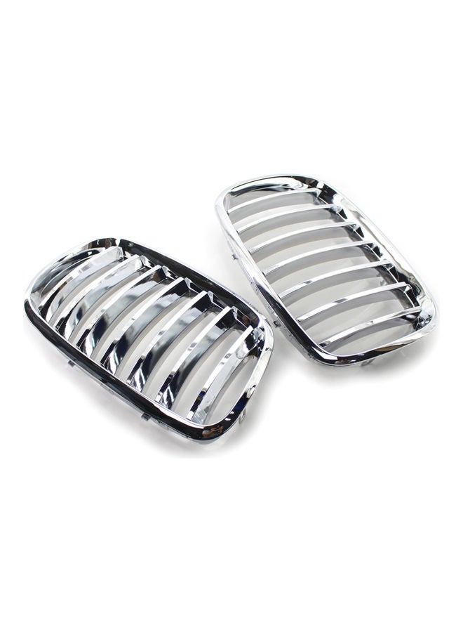 Generic 2-Piece Front Hood Grill Set - Image 2