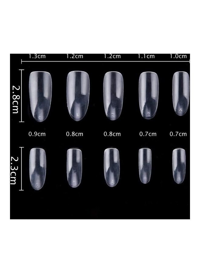 يد صناعية مرنة مع 500 طرف أظافر لتصميم فن الأظافر - Image 4