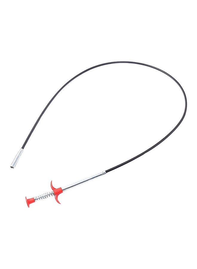 Plumbing Drain Clog Remover Black/Silver/Red  - Image 3