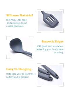 Generic 11-Piece Cooking Kitchen Utensil Set Gray  - Image 4