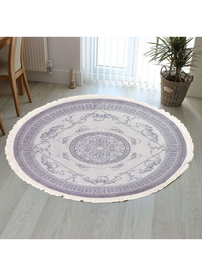 Round Soft Touch Carpet Multicolour 120x120cm - v1628740733/N49859442A_3