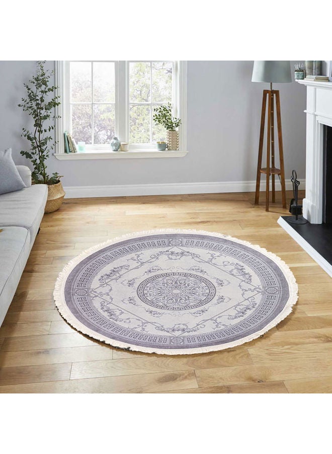 Round Soft Touch Carpet Multicolour 120x120cm - v1628740733/N49859442A_4