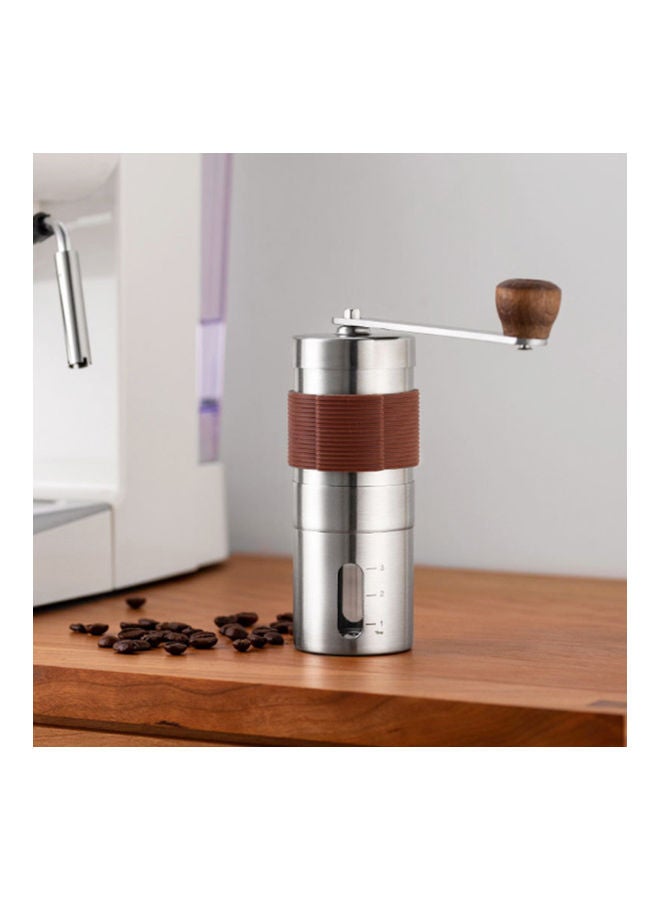 Manual Hand Coffee Grinder Silver 16.50x6.00x15.00cm  - Image 5