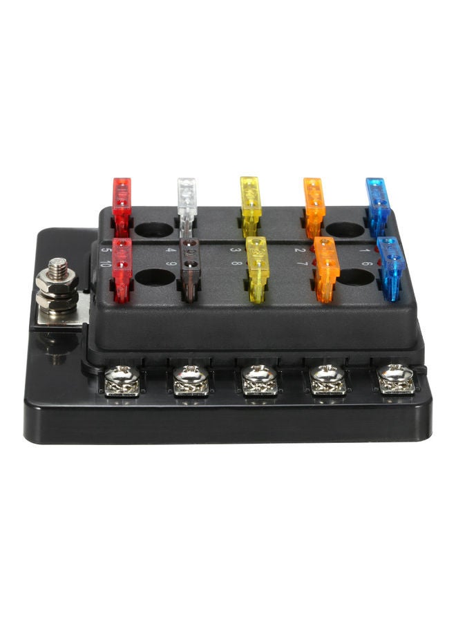 Generic 10-Way Blade Fuse Box  - Image 2
