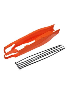Generic Motorcycle Swingarm Guard Swing Arm Protector Orange  - Image 2