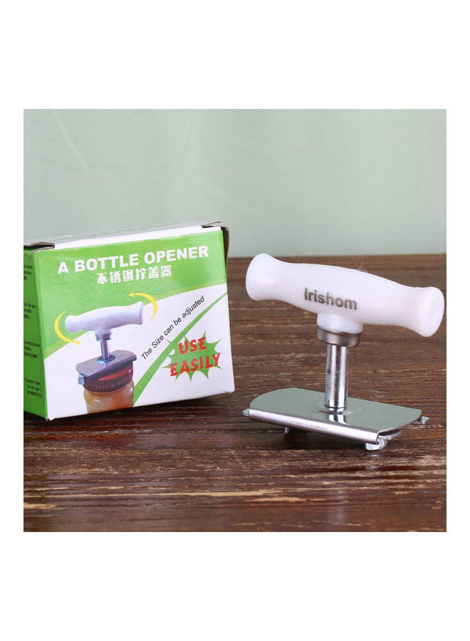 Stainless Steel Adjustable Jar Opener White/Silver  - Image 3