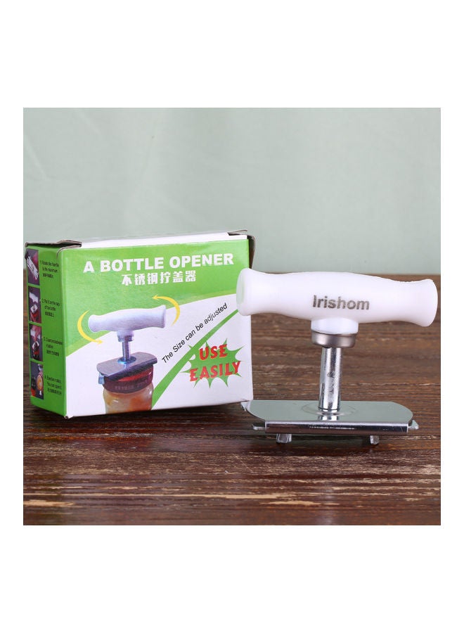 Stainless Steel Adjustable Jar Opener White/Silver  - Image 4