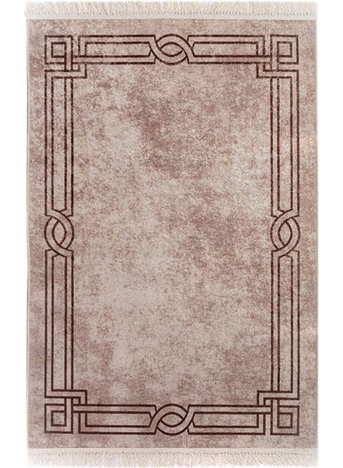 Rectangular Soft Touch Carpet Multicolour 180x120cm