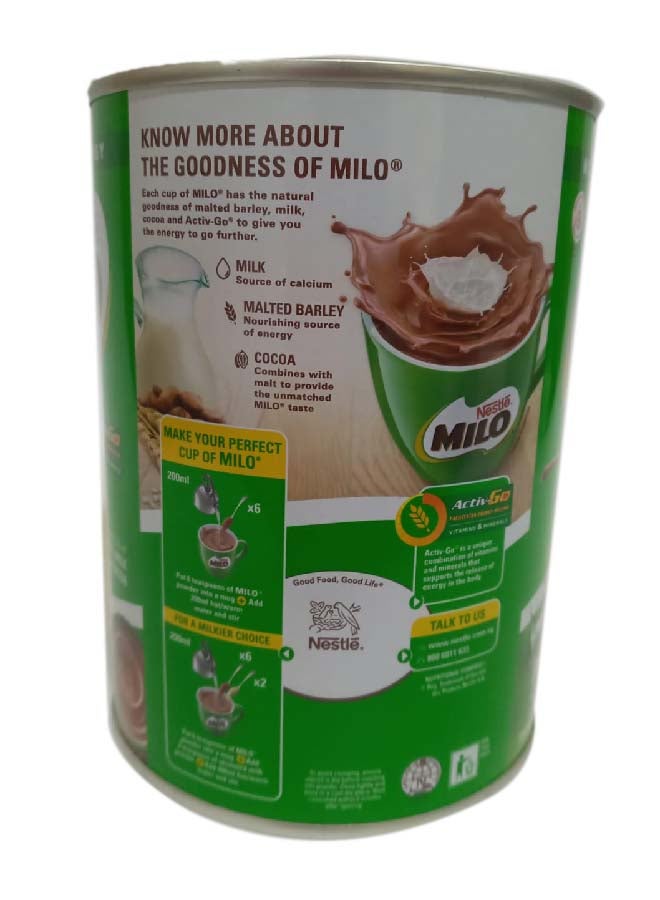 Milo Milo New Active G Health Drink Chocolate 400grams  - Image 2
