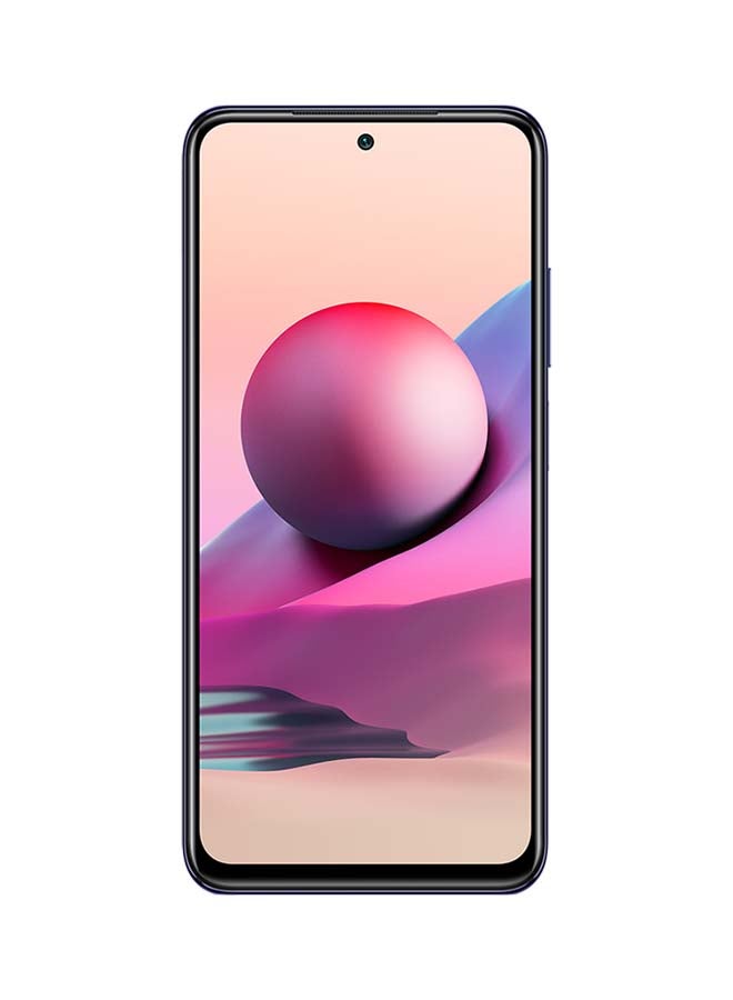 شاومي هاتف ريدمي نوت 10S ثنائي الشريحة بذاكرة رام سعة 8 جيجابايت وذاكرة داخلية سعة 128 جيجابايت يدعم تقنية 4G LTE - إصدار عالمي، بنفسجي ستارلايت - Image 2