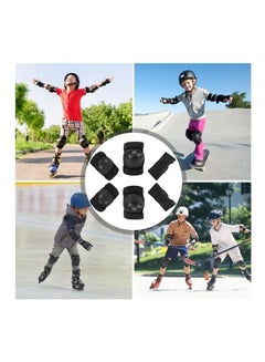Generic 6-Piece Knee Elbow Pads with Wrist Guards  - Image 3