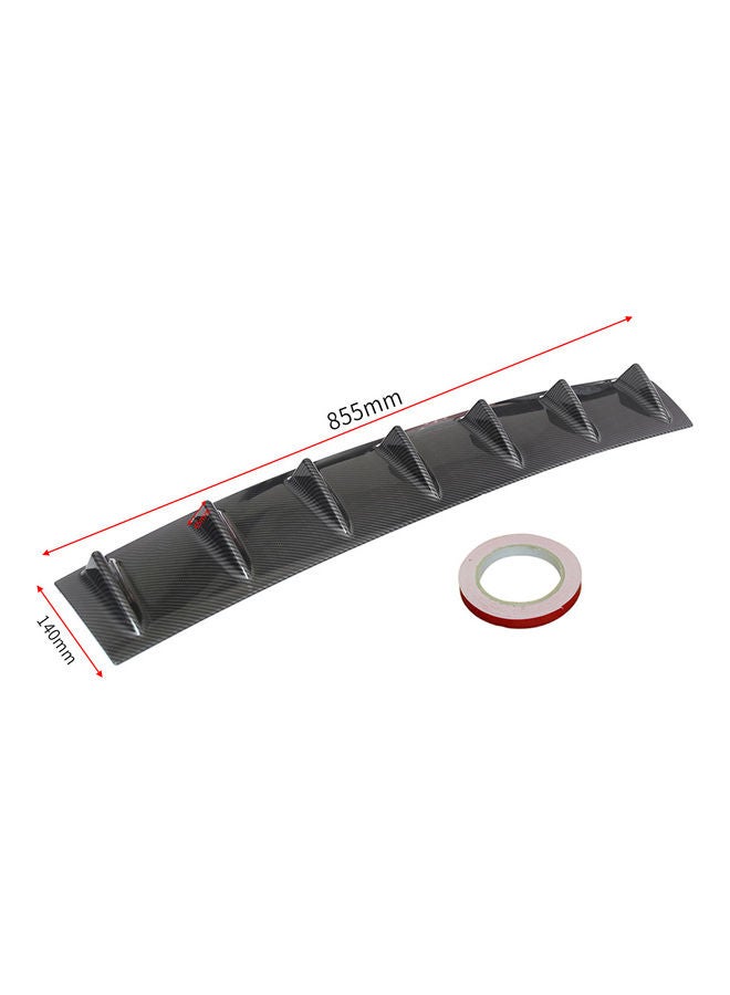 Generic Universal Lower Rear Body Spoiler Shark Fin  - Image 5