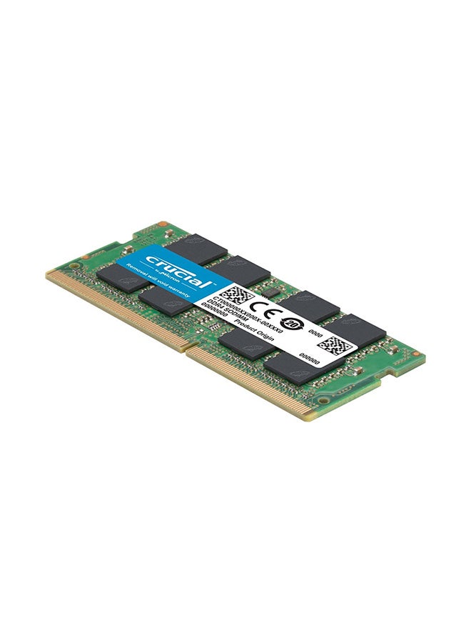 كروشيال ذاكرة DDR4 سعة 8 جيجابايت بسرعة 2400 ميجابت في الثانية (PC4-19200) CL15 SODIMM غير مخزنة مؤقتًا 288 سنًا  - Image 2